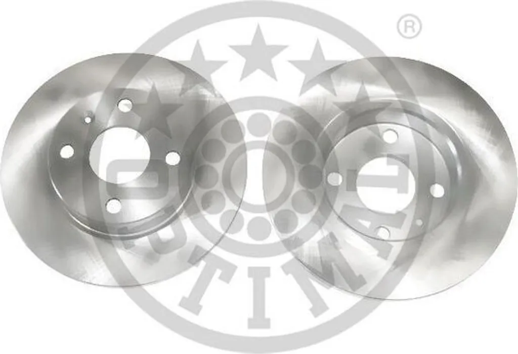 Disque de Frein Arrière 8mm pour Opel Corsa C X01 - Lot de 2 Pièces