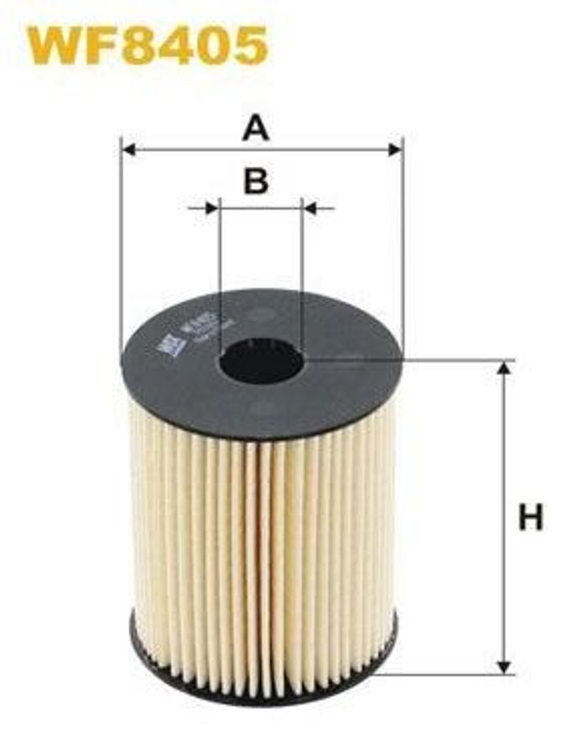 Kraftstofffilter WIX FILTERS WF8405 für OPEL Corsa D Schrägheck (S07) Filtereinsatz