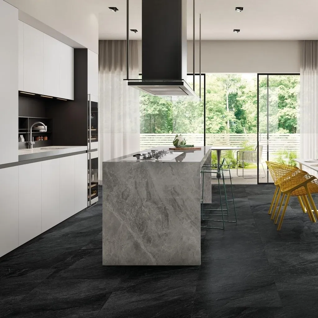 Carrelage Italgraniti Shale 60x120 cm : l'aspect pierre sans l'entretien