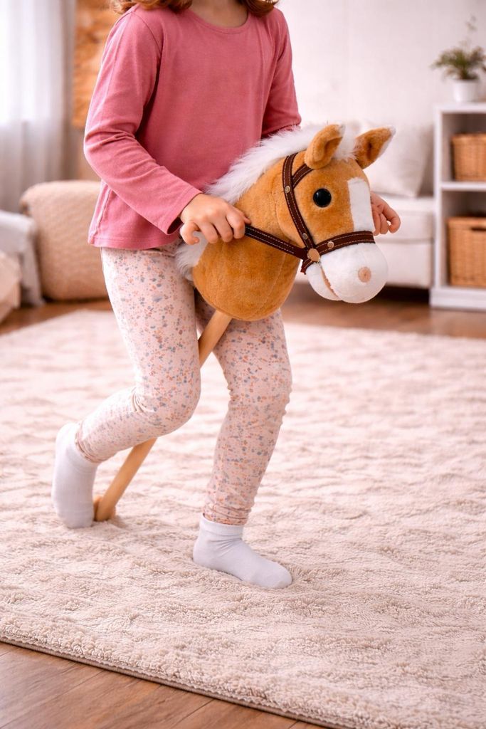 Sweety Toys 5109 Steckenpferd Goldy "My Donner" goldbeige Produktbild 