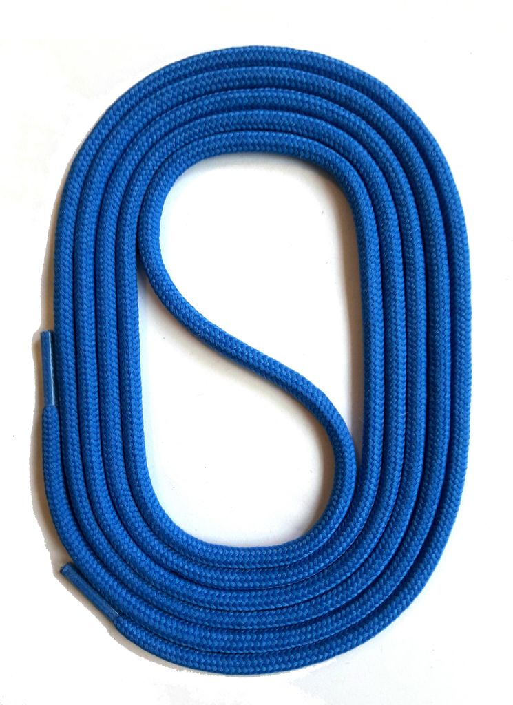 SNORS Schnürsenkel rund - BLAU - 3mm - 110cm Produktbild 