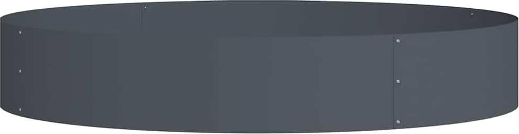 vidaXL Anello per piante antracite 120 x 120 x 20 cm Immagine del prodotto 