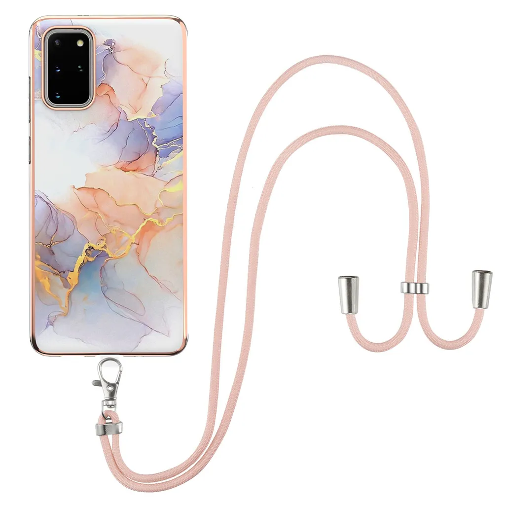 Cover S20 Plus con Laccetto Grigio - Accessorio Smartphone Fashion - 2