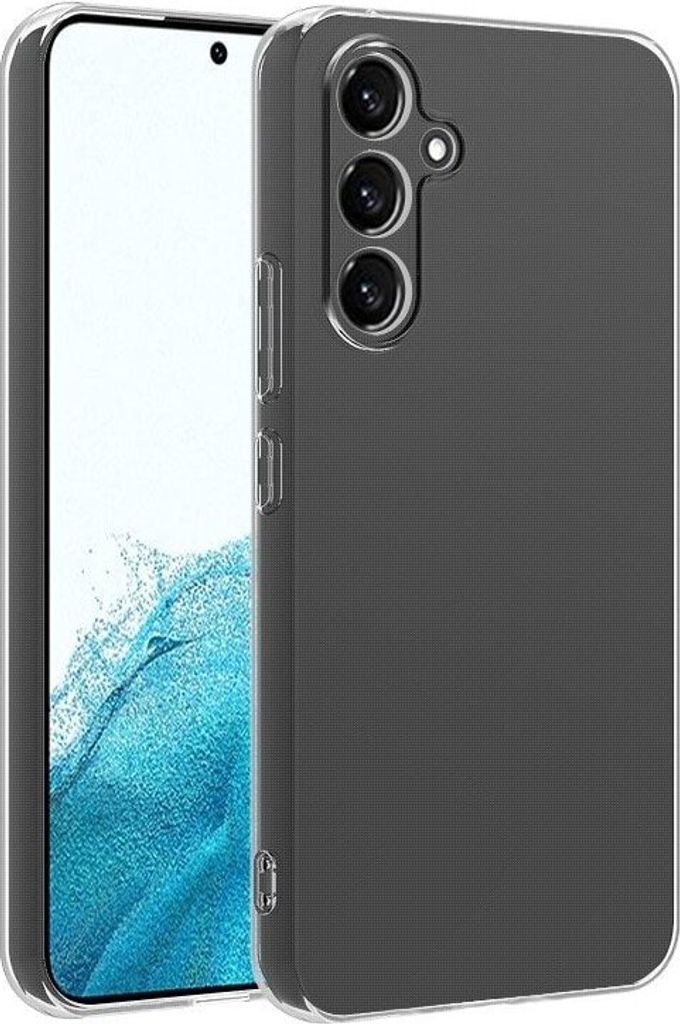 Ultra Clear 0,5 mm Hülle kompatibel mit Samsung Galaxy S24 FE dünne Hülle transparent