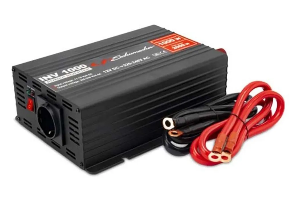 Onduleur de Voiture 12V vers 220V Universel avec Entrée DC 10V-15V