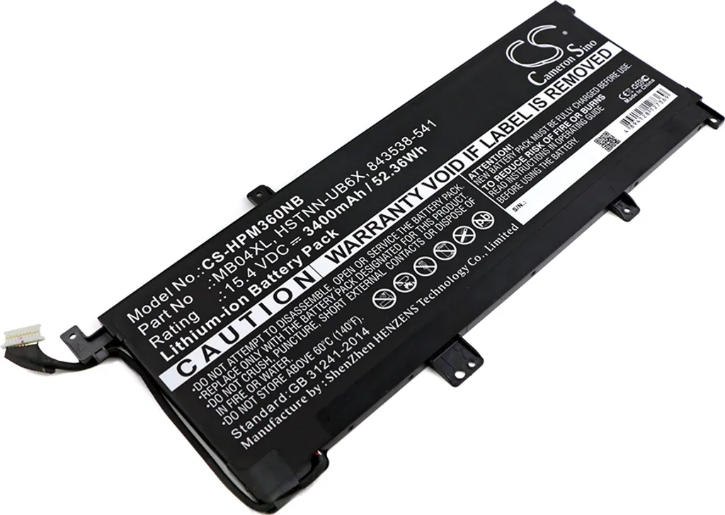 Batterie Ordinateur Portable HP Envy 15-aq004ur x360 Haute Performance