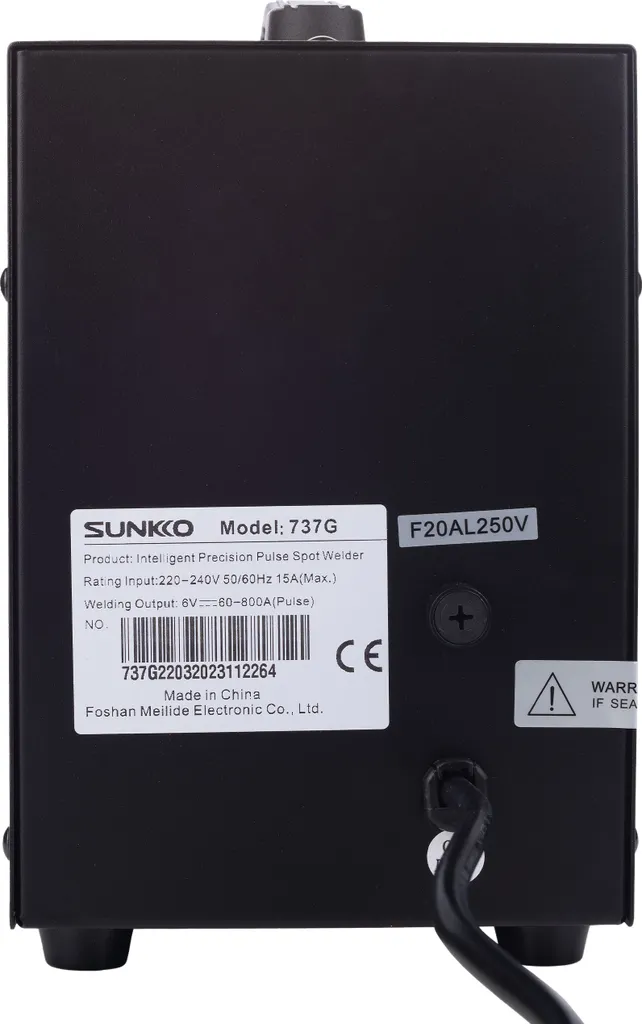 Soudeuse par points à impulsion Sunkko 737G 800A pour batteries 18650