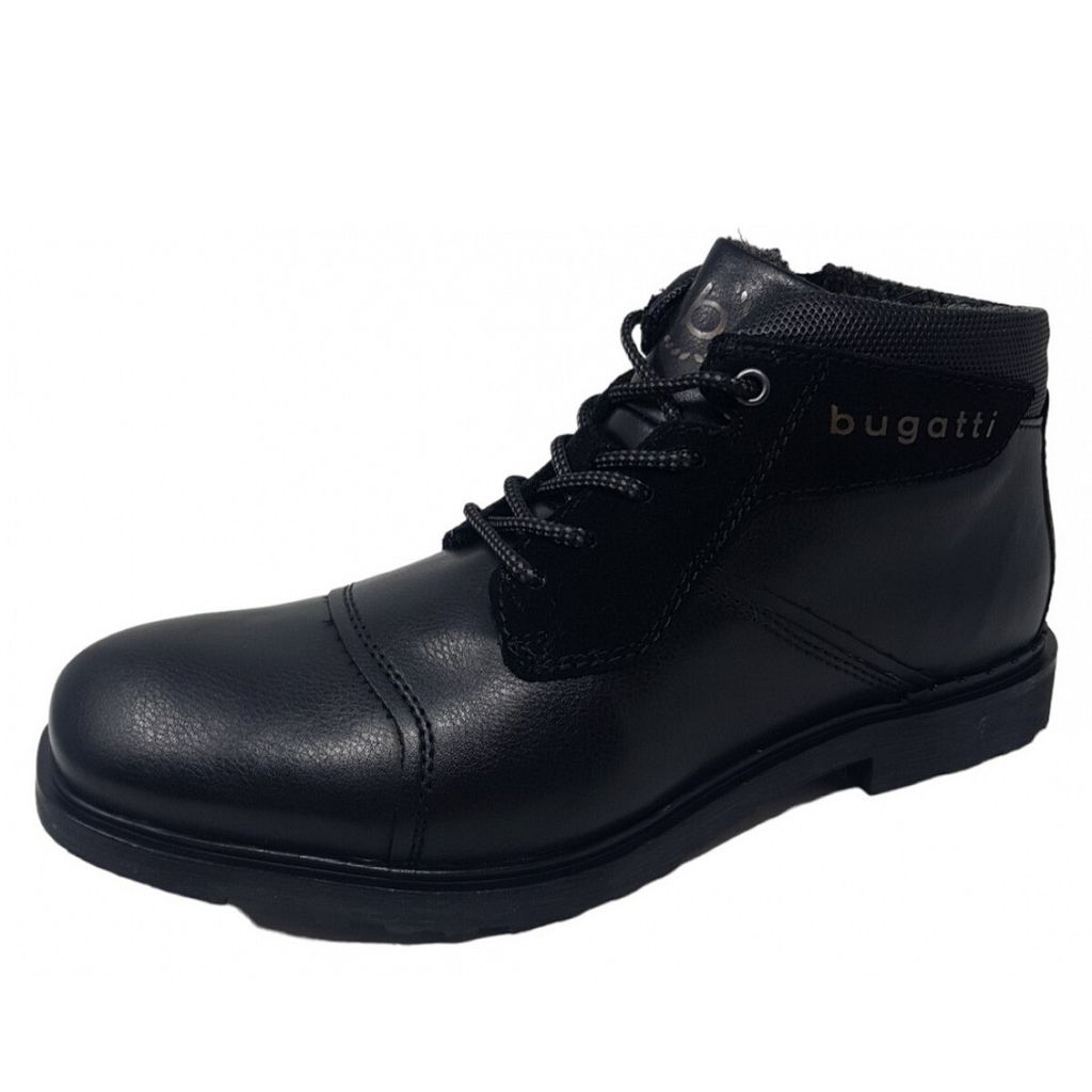 Bugatti Vittore Schnürstiefel Schwarz