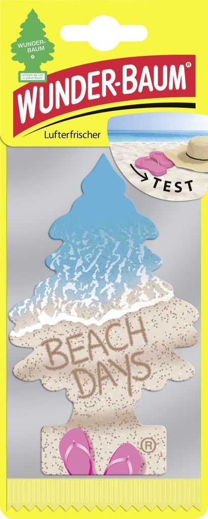 Wunder-baum geurbomen luchtverfrisser wunderbaum beach-days air freshener