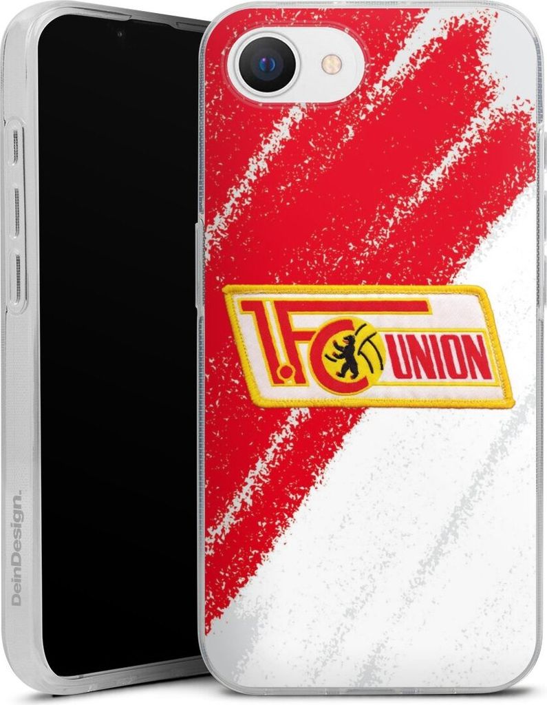 DeinDesign Handyhülle für Apple iPhone 16e Silikon Hülle Case Smartphone Schutzhülle 1. FC Union Berlin Logo Offizielles Lizenzprodukt