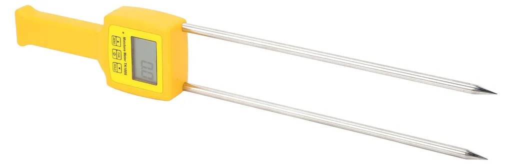 Humidimètre portable LCD pour foin avec sonde longue portée 35cm - 18V