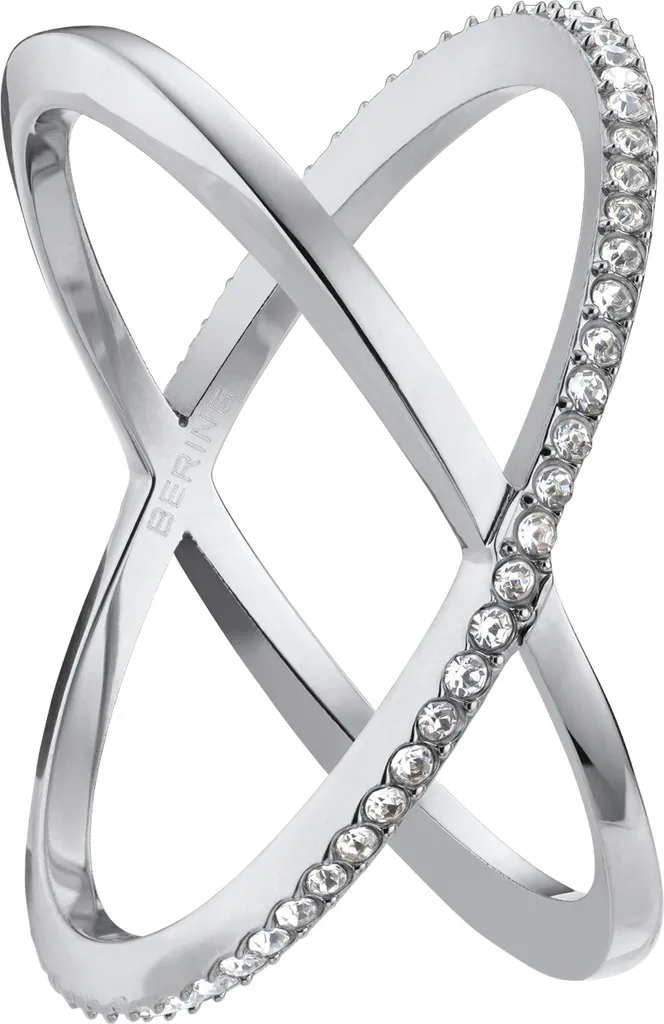 Bague Bering 569-17-50 Arctic Symphony Femme Taille 50 Acier Argenté