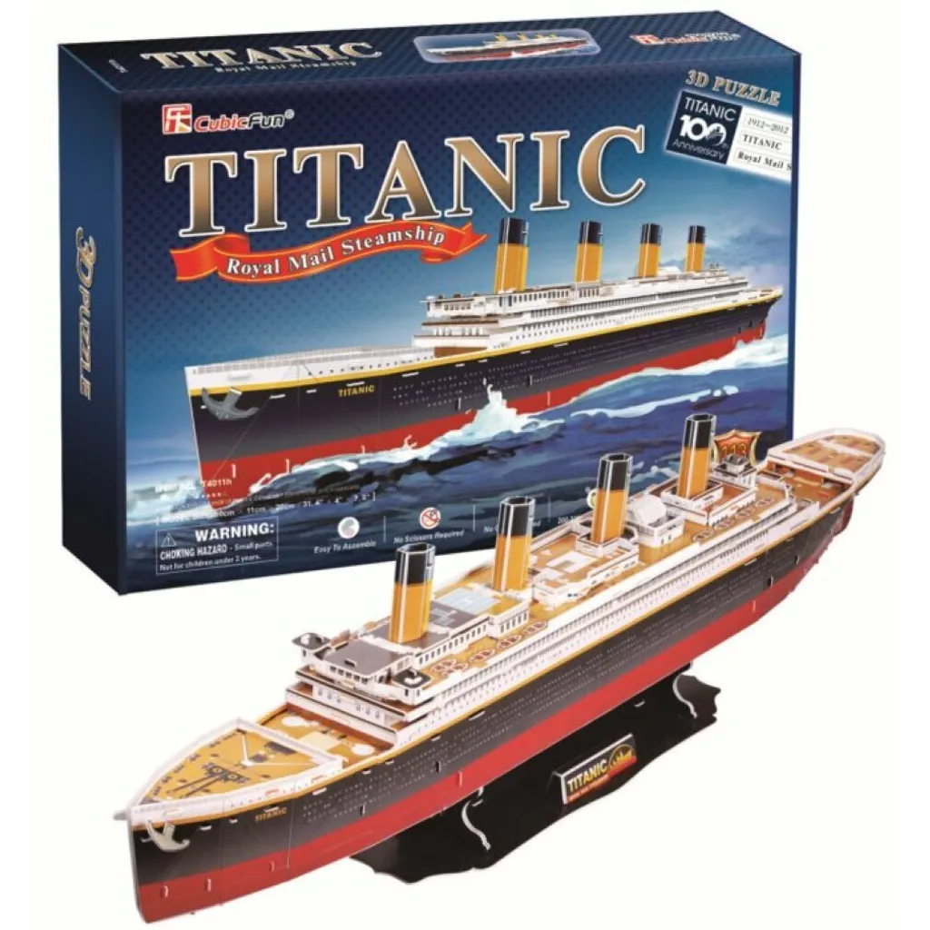 Activité Créative Puzzle 3D Titanic DANTE Cadeau Idéal Modélisme - 8