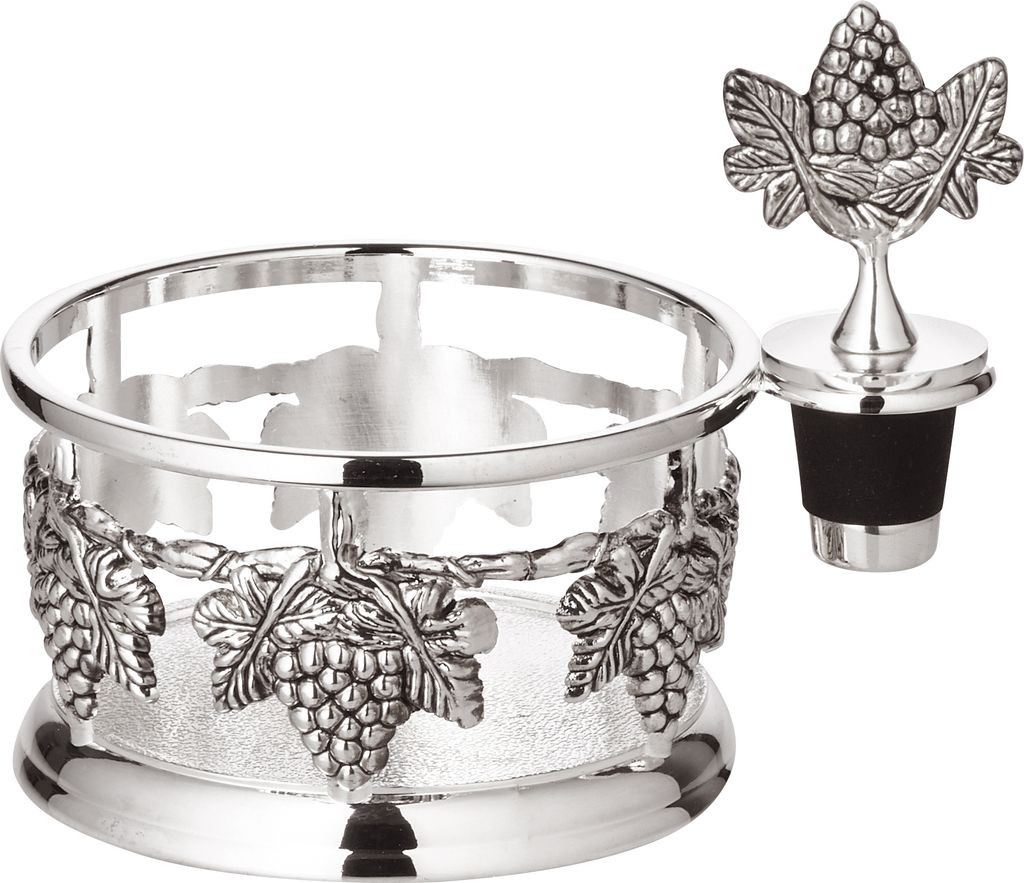 EDZARD Flaschenuntersetzer Traube Ø 9 cm