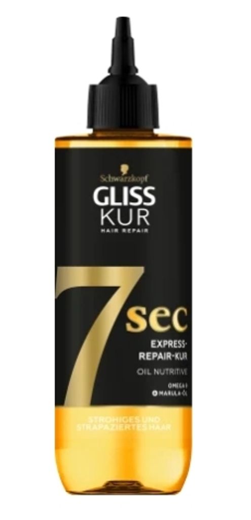Schwarzkopf Gliss Kur 7 Sec Express Repair Oil Nutritive 200ml Haarkur