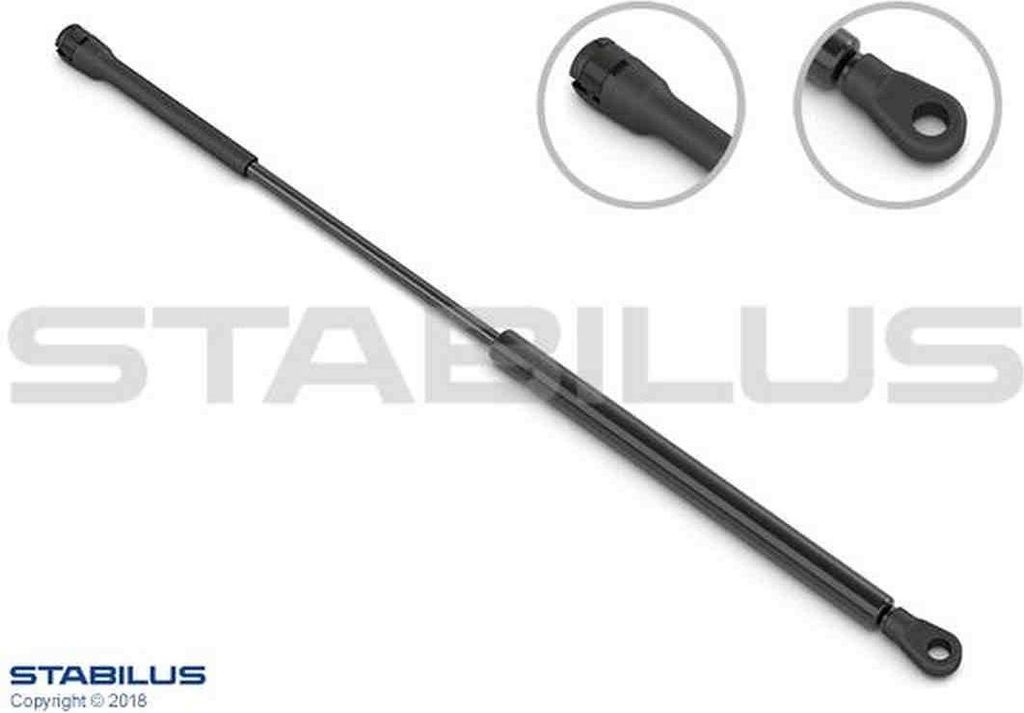 STABILUS 9763FY Gasfeder Verdeckklappe Dämpfer für RENAULT MEGANE I Cabriolet (EA0/1) 548mm 300N