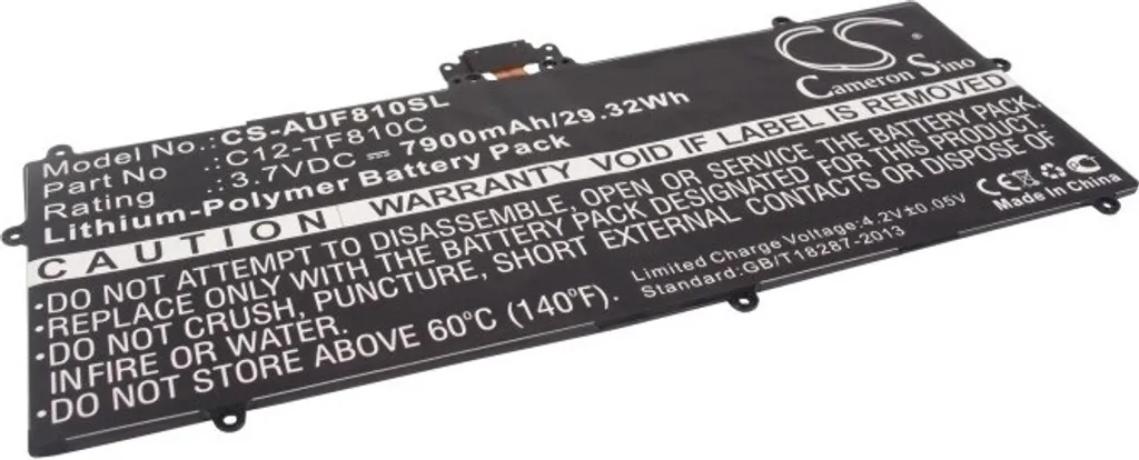 Batteria Asus Vivo Tab TF810 TF810C | Qualità TECHTEK C12-TF810C