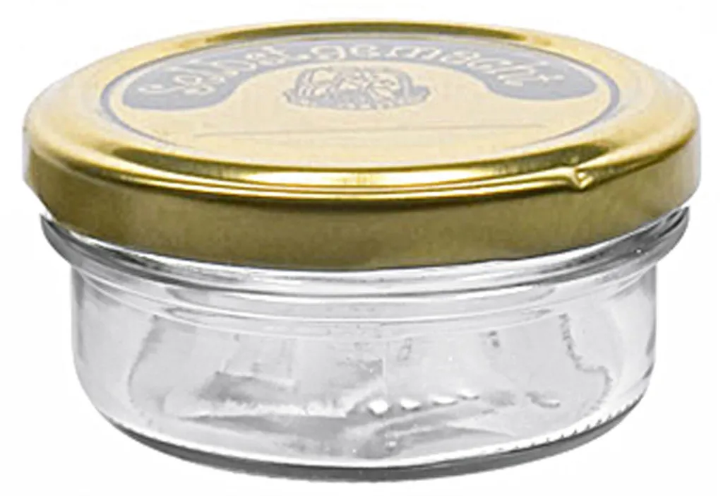 16 Vasetti EMSY 70ml per Conserve Sott'olio e Marmellate Casa