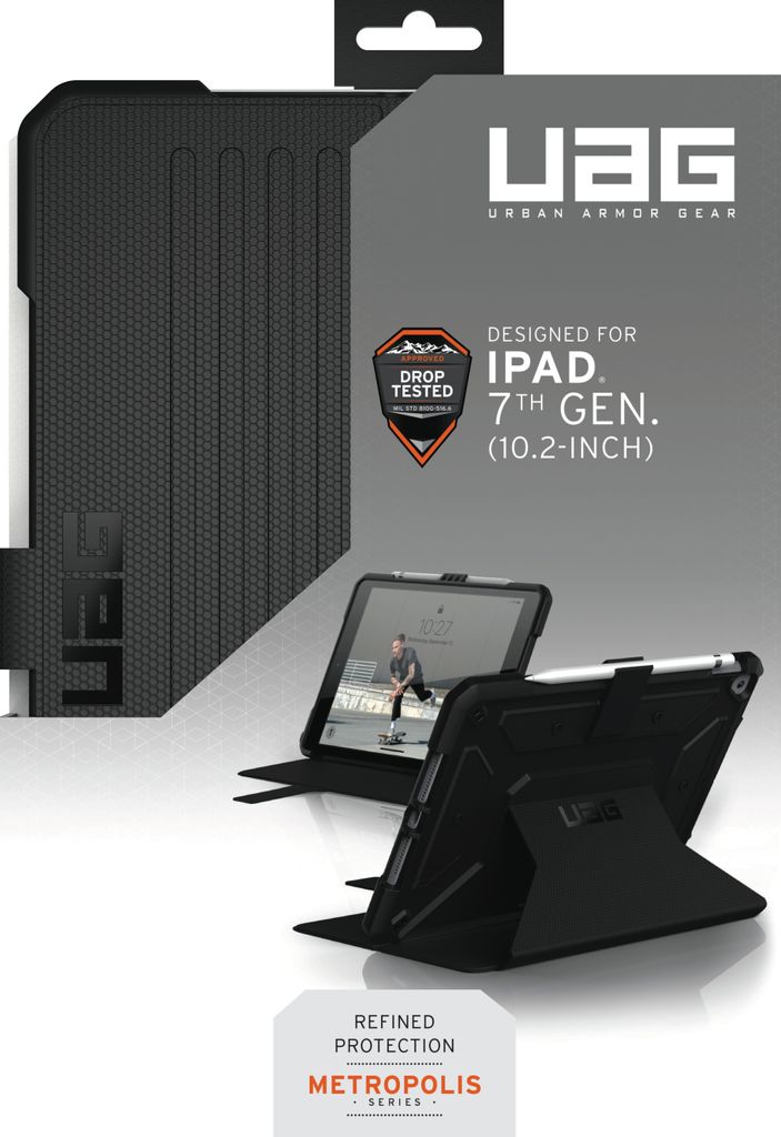 Urban Armor Gear Metropolis, Flip case, Apple, iPad 10.2", Produktbild 