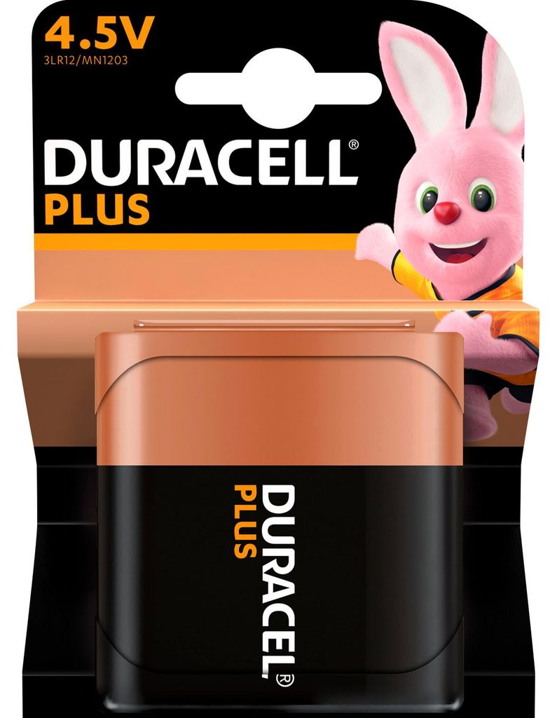 Duracell Batterie Plus NEW -4.5V(MN1203/3LR12) 1St. Image du produit 