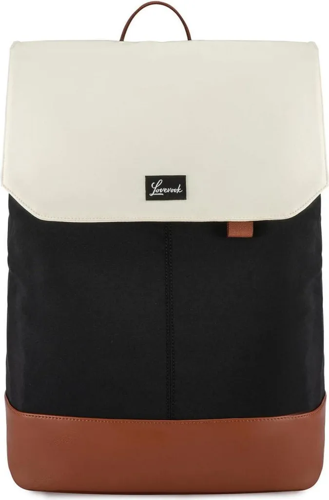 LOVEVOOK Zaino Donna Porta PC 15,6 Pollici Nero Impermeabile Elegante