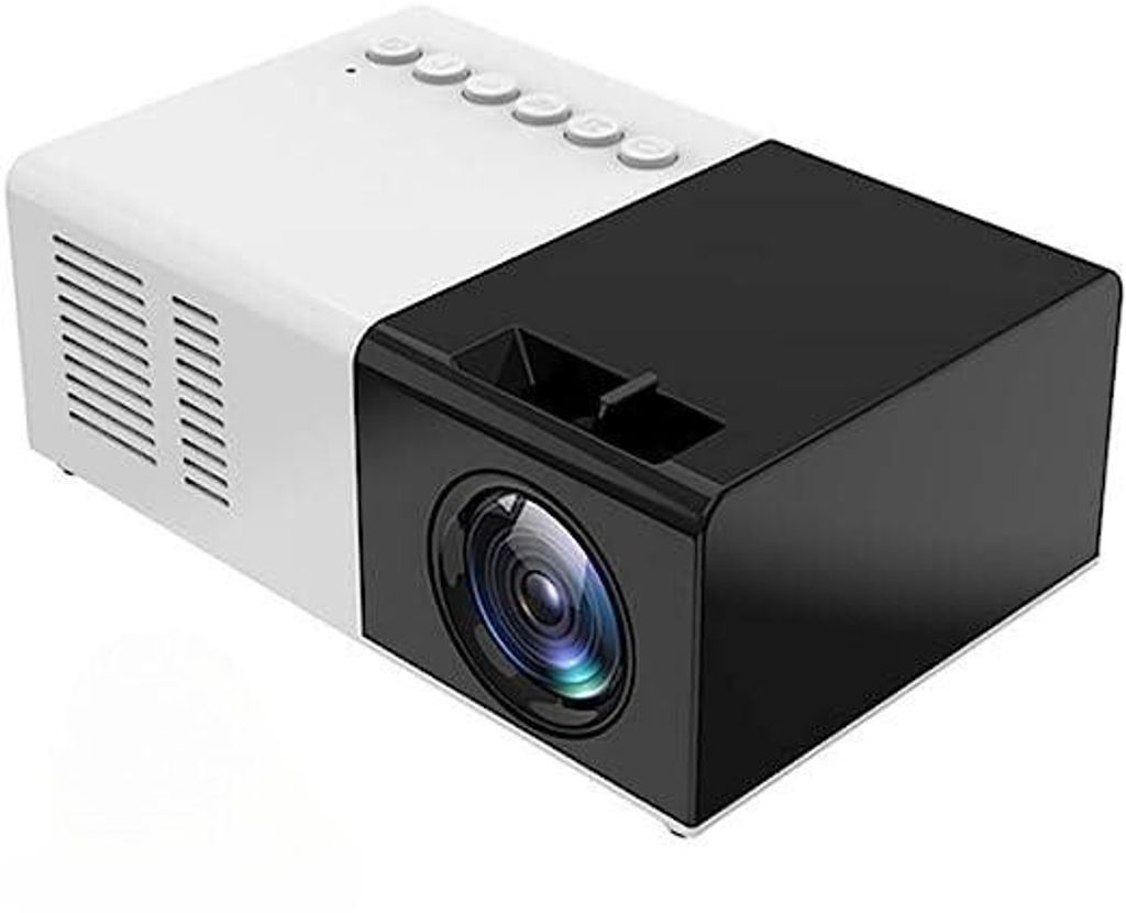 INF Beamer Miniprojektor 480x360P mit HDMI-USB-Schnittstelle / Fernbedienung