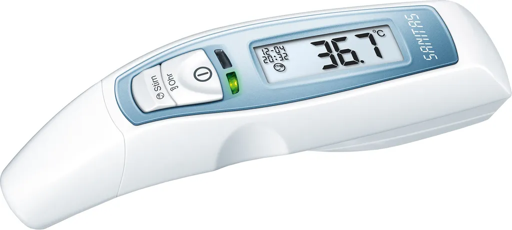 Thermomètre auriculaire bébé et adulte Sanitas SFT 65 multifonction