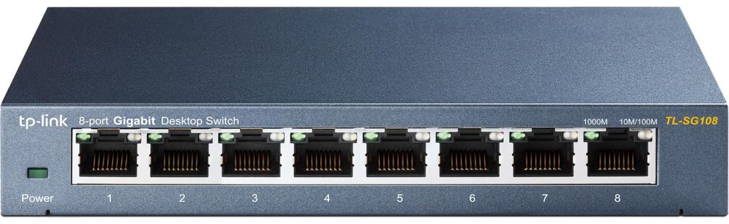 TP-Link Switch 8x GE TL-SG108 Metall Gehäuse Image du produit 