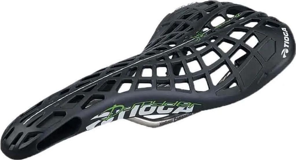 Tioga D-spyder Original Sattel Silber 130 mm Herren,Damen Silber 130 mm
