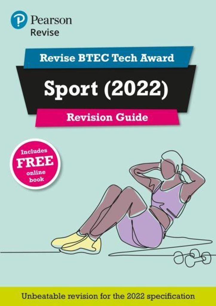 Pearson REVISE BTEC Tech Award Sport: Revision Guide incl. online edition - for 2025 and 2026 exams