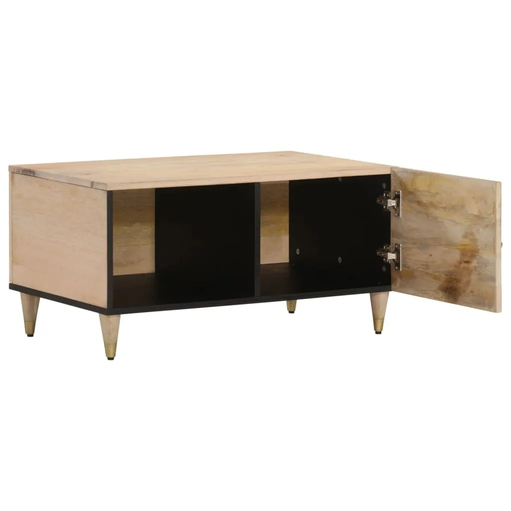 SYFAX™ Tavolino da Salotto 80x50x40 cm Legno Massello di Mango