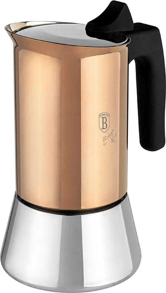 Offerta Caffettiera BerlingerHaus BH-8550 9 Tazze | Oro Rosa Inox