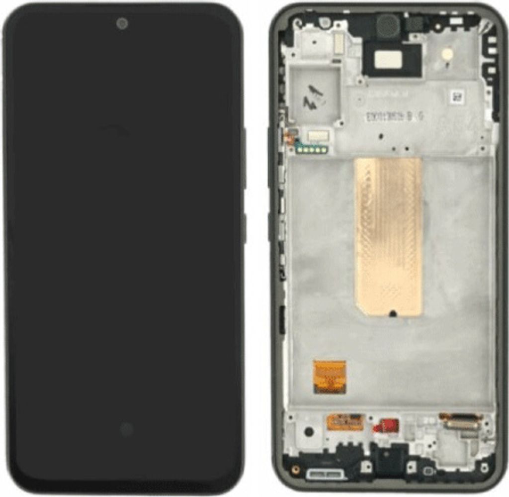 Samsung Galaxy A54 5G (SM-A546B) LCD Display-Einheit, schwarz (GH82-31232A / GH82-31231A)