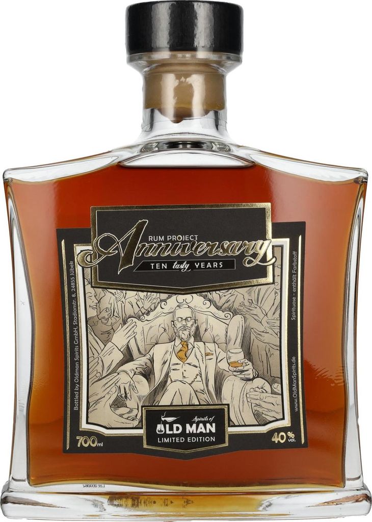 Old Man Rum Project TEN Tasty Years Anniversary 40% Vol. 0,7l