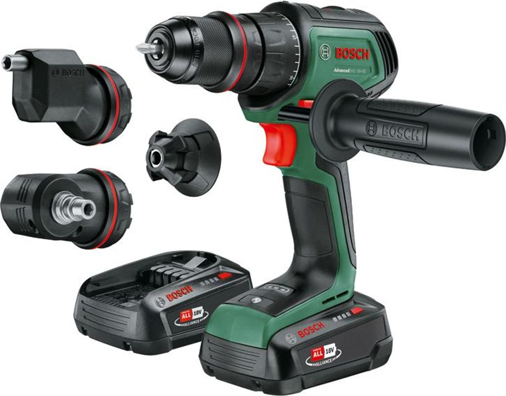 Akku-Bohrschrauber AdvancedDrill 18V-80 QuickSnap, 2x Akku PBA 18V 2.5Ah