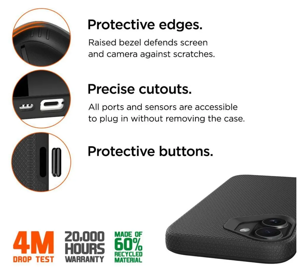 Coque iPhone 17 Eiger Drop-Test 4m MagSafe Renforcée en Polycarbonate - 2