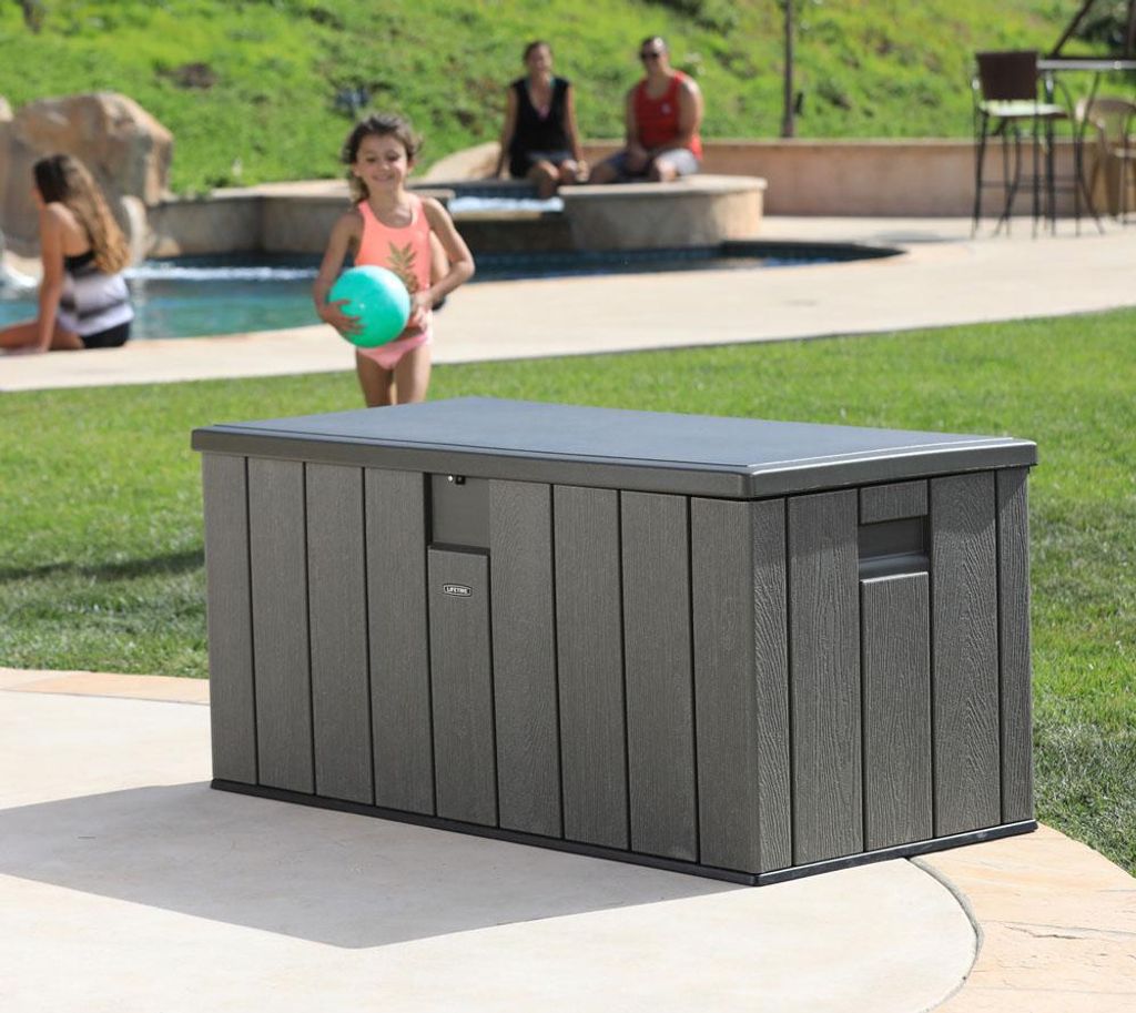 Lifetime Kunststoff Kissen Aufbewahrungsbox 570 Liter