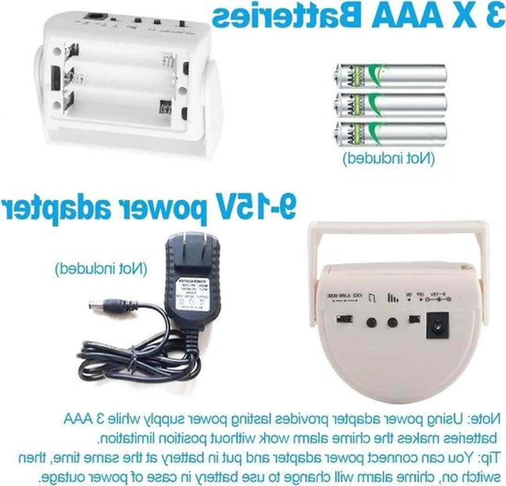 Alarme de mouvement sans fil avec sirène 110dB - Modèle Protect-X1