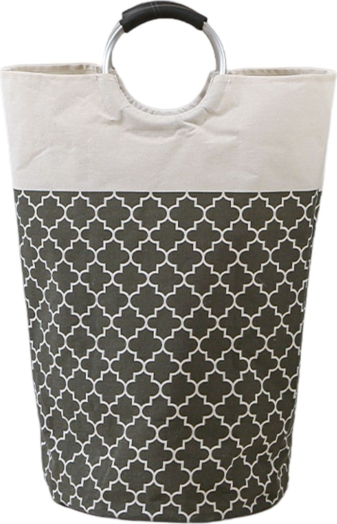 Wäschekorb, großes Fassungsvermögen, atmungsaktiv, schimmelresistent, faltbares Design, Korb für schmutzige Kleidung, Wäschesammler mit verst...