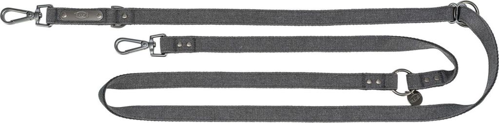 TRIXIE CityStyle Verlängerungsleine - schwarz - 2,00 m/13 mm