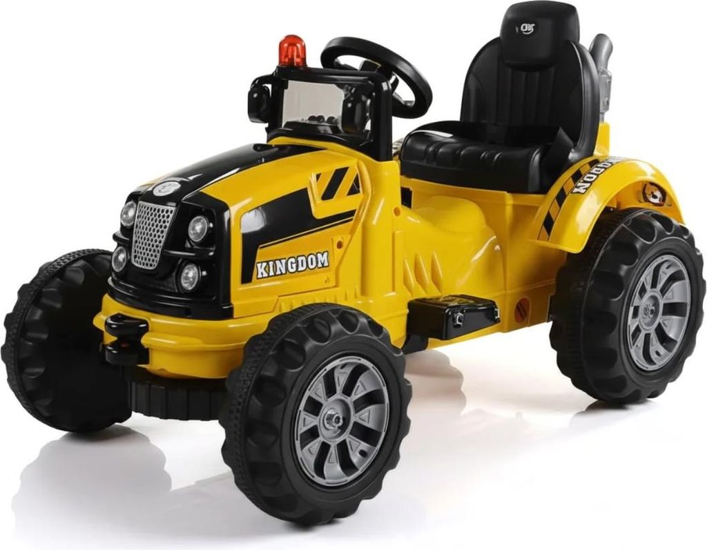 Elektro-Traktor für Kinder - 12V Akku - 3 bis 6 Jahre - Gelb