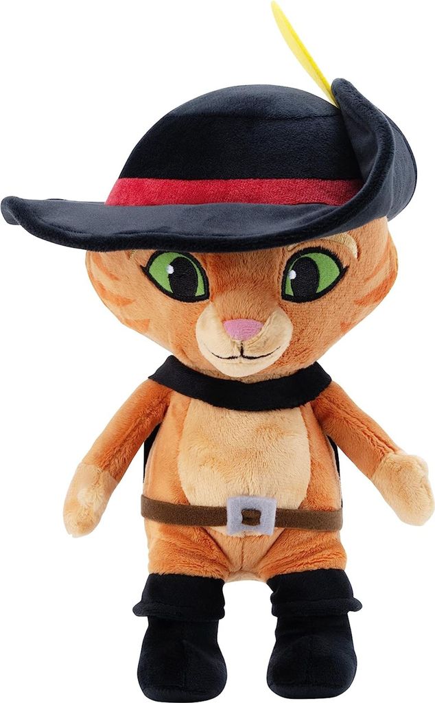 Chat botté en peluche 25cm Image du produit 
