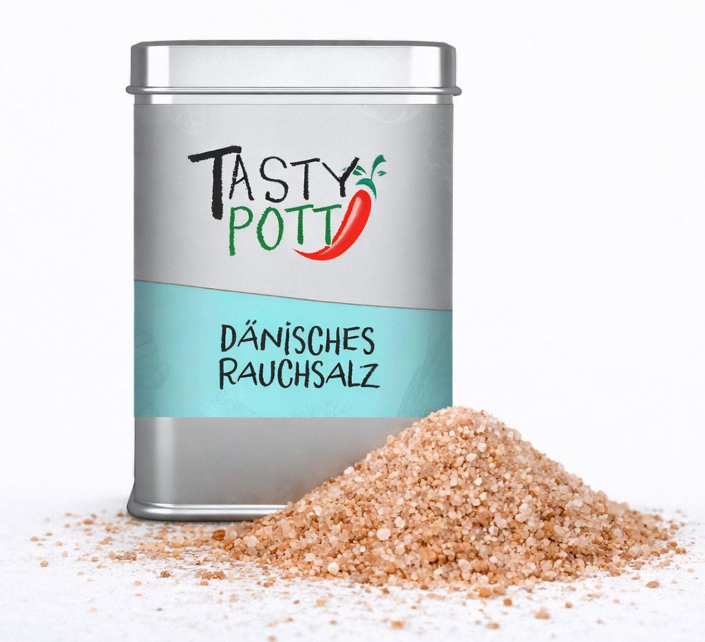 Tasty Pott Dänisches Rauchsalz in 150g Dose Produktbild 