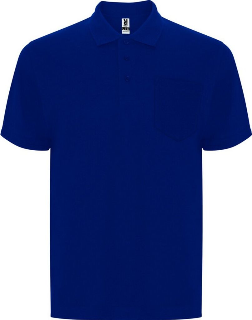 Roly - "Centauro Premium" Poloshirt für Herren/Damen Unisex kurzärmlig PF4539 (M) (Blau)