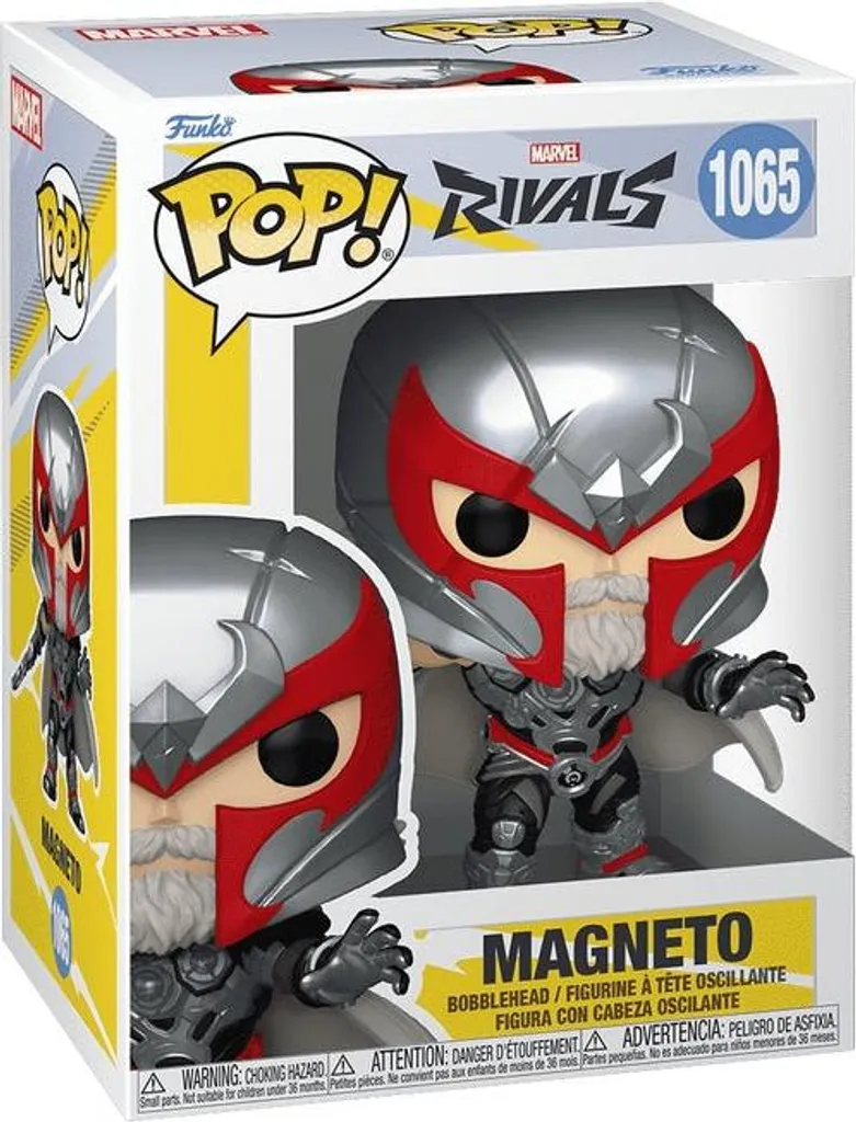 Figurine Magneto Funko Pop vinyle aux détails authentiques Marvel 9cm