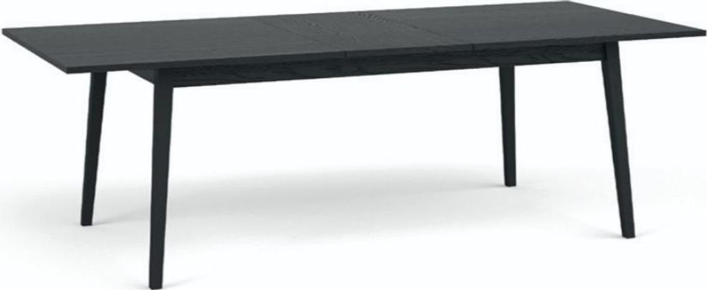 Rozkládací stůl 160(200)x90 do jídelny MOSQURA - černý Obrázek produktu 