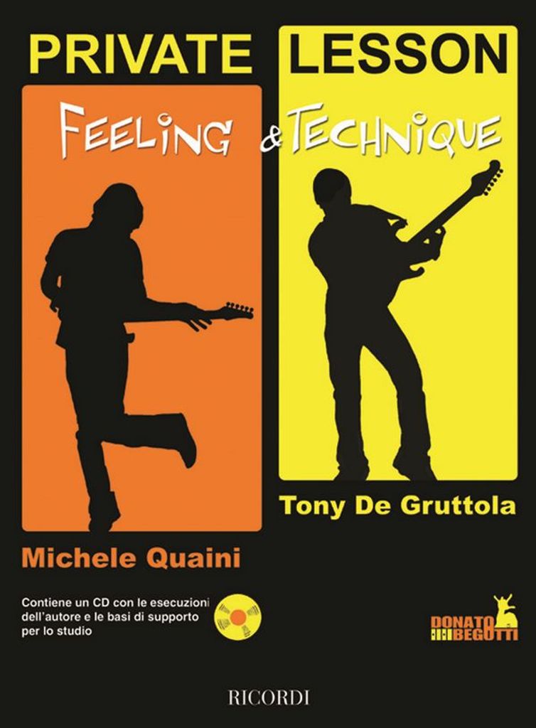 Quaini Private Lesson: Feeling + Technique Metodi E Studi Per Chitarra