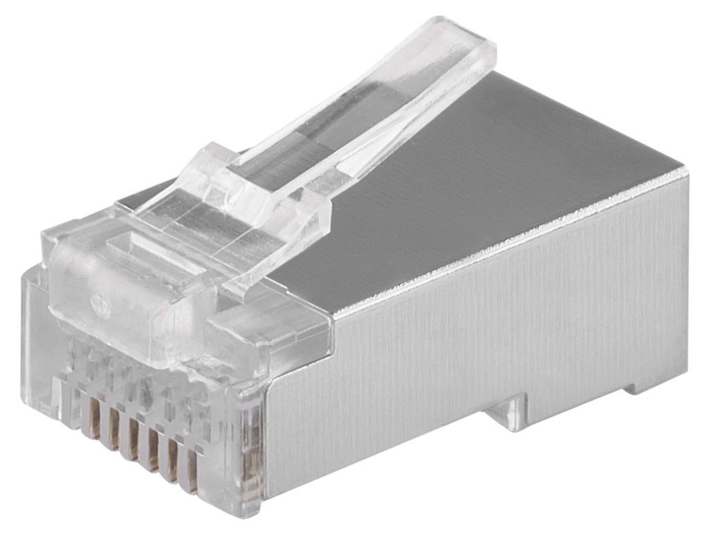 Konektor RJ45 pro FTP kabel (drát) CAT5E, 20 ks