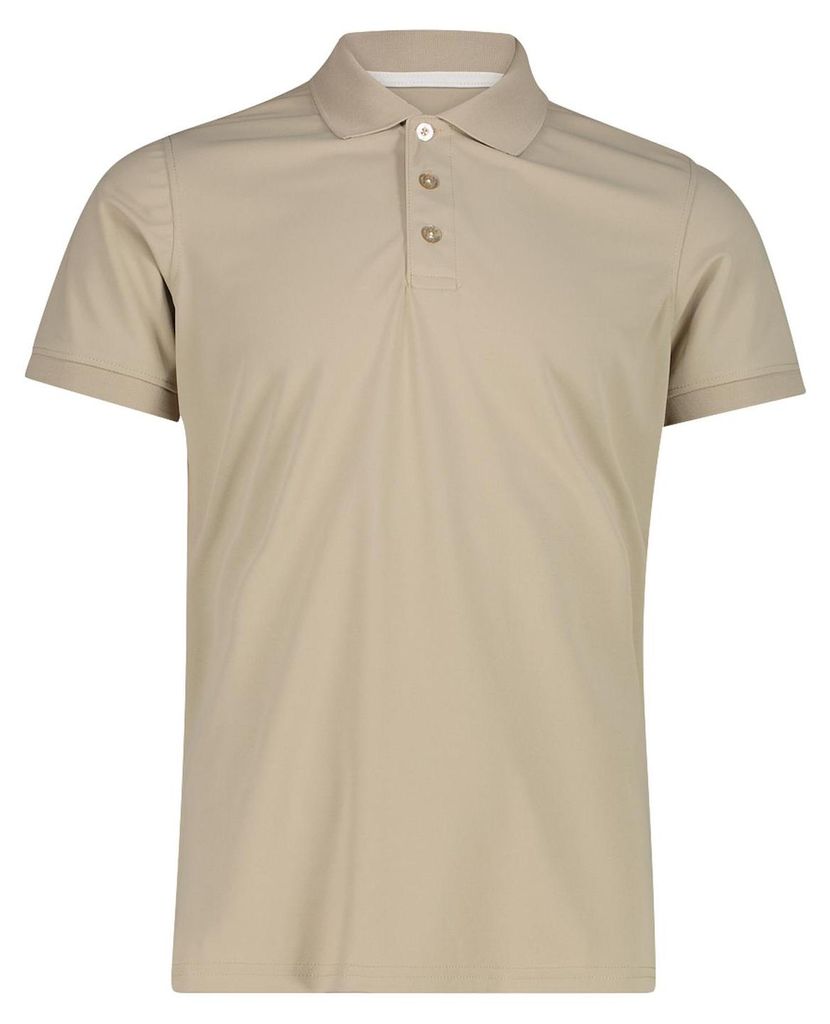 CMP Herren Outdoor Polo Shirt aus Pique mit Dry-Function beige 56