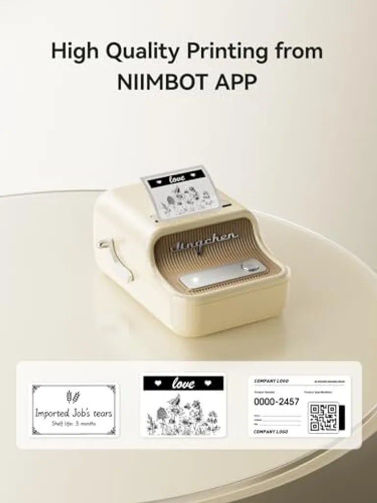 Niimbot B21 Etichettatrice Termica Bluetooth 203 DPI - App Android iOS - 6